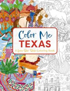 Texas-themed Coloring Book for Fun and Relaxation