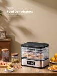 Compact Food Dehydrator for Jerky, Fruits, and Veggies