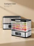 Compact Food Dehydrator for Jerky, Fruits, and Veggies