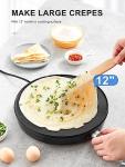Compact Electric Crepe and Pancake Maker