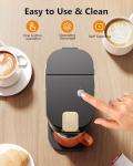 Tastyle Mini One Cup Coffee Maker, Black and Gold
