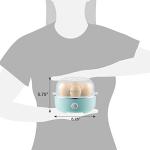 Elite Gourmet 7-Egg Electric Egg Cooker Mint