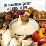 Nostalgia Electric Fondue Set with Serving Tray