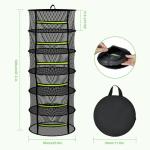 MEKOLIFE 6-Layer Herb Drying Rack with Pruning Shears