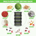 MEKOLIFE 6-Layer Herb Drying Rack with Pruning Shears