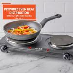 IMUSA Black Double Electric Hot Plate