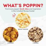 DASH Aqua Hot Air Popcorn Popper with Measuring Cup