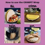 CRIMPiT Large Tortilla Sealer for Quick Meals