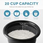 Aroma 20-Cup One-Touch Rice Cooker and Steamer
