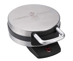 Mickey Mouse Waffle Maker with Non-Stick Plates