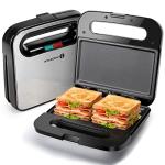 Aigostar Non-Stick Sandwich and Panini Maker