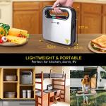 Aigostar Non-Stick Sandwich and Panini Maker