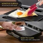 Aigostar Non-Stick Sandwich and Panini Maker