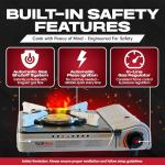 Grill Boss Portable Dual Fuel Camping Stove