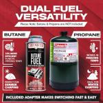 Grill Boss Portable Dual Fuel Camping Stove