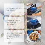 6 Quart Enameled Cast Iron Dutch Oven - Blue