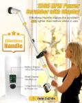Qimedo Q2 Pro Electric Spin Scrubber with 8 Brushes