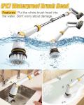Qimedo Q2 Pro Electric Spin Scrubber with 8 Brushes