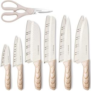 Astercook 13-Piece Chef Knife Set with Blade Guards