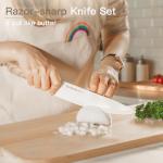 Astercook 13-Piece Chef Knife Set with Blade Guards