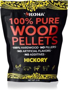 Kona Hickory Indoor Smoker Pellets, 2 lb Pack