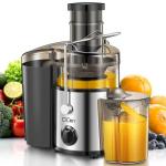 QCen 500W Centrifugal Juicer with Wide Mouth Chute