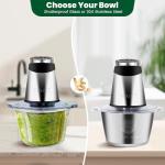 500W Electric Food Processor & Vegetable Chopper