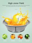 QCen 500W Centrifugal Juicer with Wide Mouth Chute