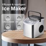 HealSmart Countertop Ice Maker - 9 Cubes in 6 Minutes