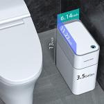Touchless Motion Sensor Bathroom Trash Can - 3.5 Gallon