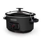 BLACK+DECKER 7-Quart Slow Cooker with Locking Lid