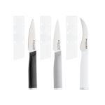 KitchenAid 3-Piece Paring Knife Set, Colorful Blades