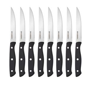 Farberware 8-Piece High-Carbon Steak Knife Set