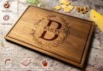 Personalized Engraved Wood Cutting Boards for Couples