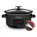 BLACK+DECKER 7-Quart Slow Cooker with Locking Lid