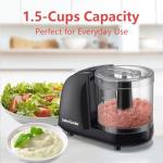 Liebe&Lecker 1.5 Cup Mini Food Processor