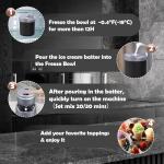 BRIOBITE Mini Ice Cream Maker – Quiet & Rechargeable