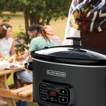 BLACK+DECKER 7-Quart Slow Cooker with Locking Lid