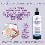 Beautysoclean 8oz Makeup Sanitizer Spray