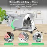 OSTBA Electric Meat Slicer with Adjustable Thickness