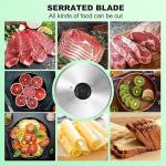 OSTBA Electric Meat Slicer with Adjustable Thickness