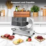OSTBA Electric Meat Slicer with Adjustable Thickness