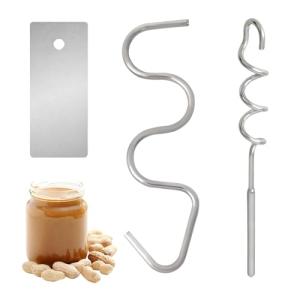 Stainless Steel Peanut Butter Stirrer Tool Set