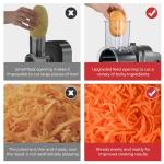 Electric Cheese Grater and Salad Maker Machine