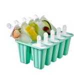 Silicone Popsicle Molds - 10 Reusable Cavities