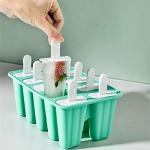 Silicone Popsicle Molds - 10 Reusable Cavities
