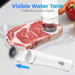 Gikxki Handheld Vacuum Sealer with 30 Reusable Bags