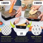 Multi-Function Stainless Steel Cheese Grater Set