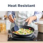 ChefAide 5-Piece Silicone Spatula Set