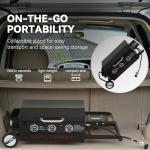 Royal Gourmet 3-Burner Portable Gas Griddle